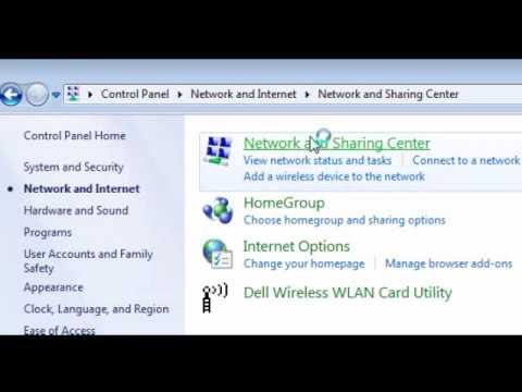How to find you IP address (windows 7)