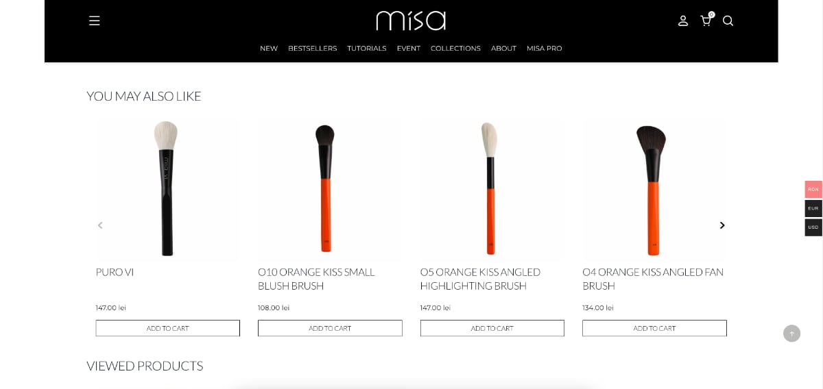 Online store of makeup brushes - Misastore.com 15
