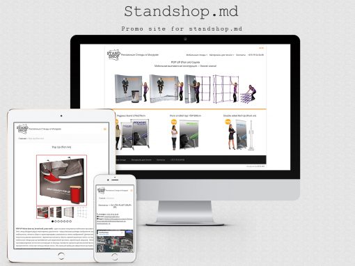 Tex-Plast company website - Stand Shop