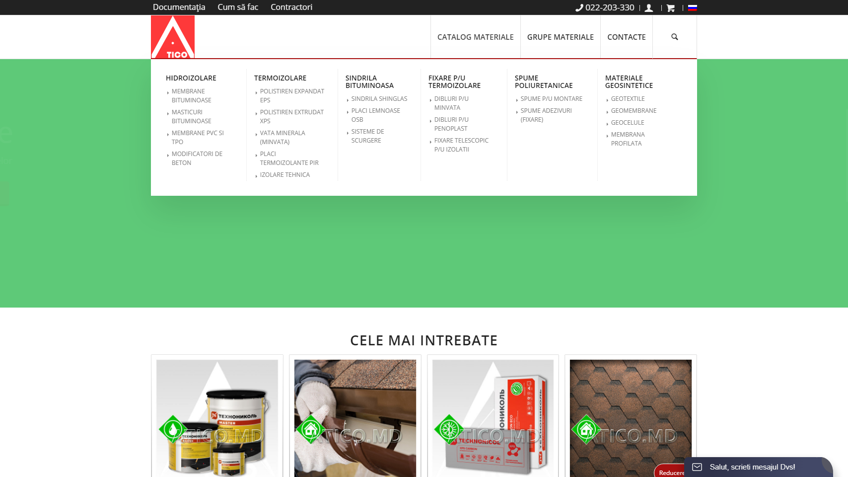 Site - catalog of the company Atiko Plus 6