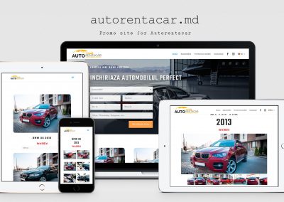 Site - catalogul companiei Autorentacar
