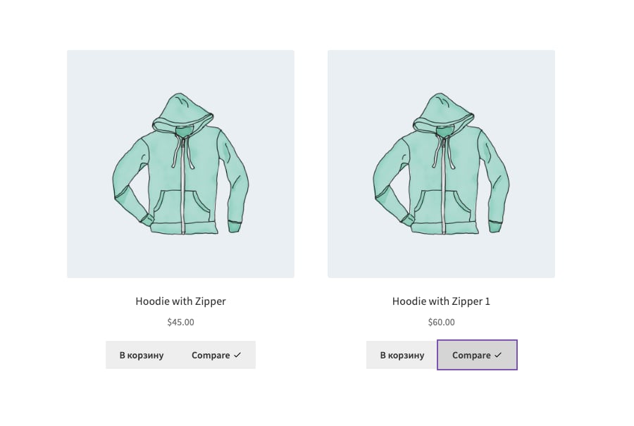 Products Compare Worpress Woocommerce 4