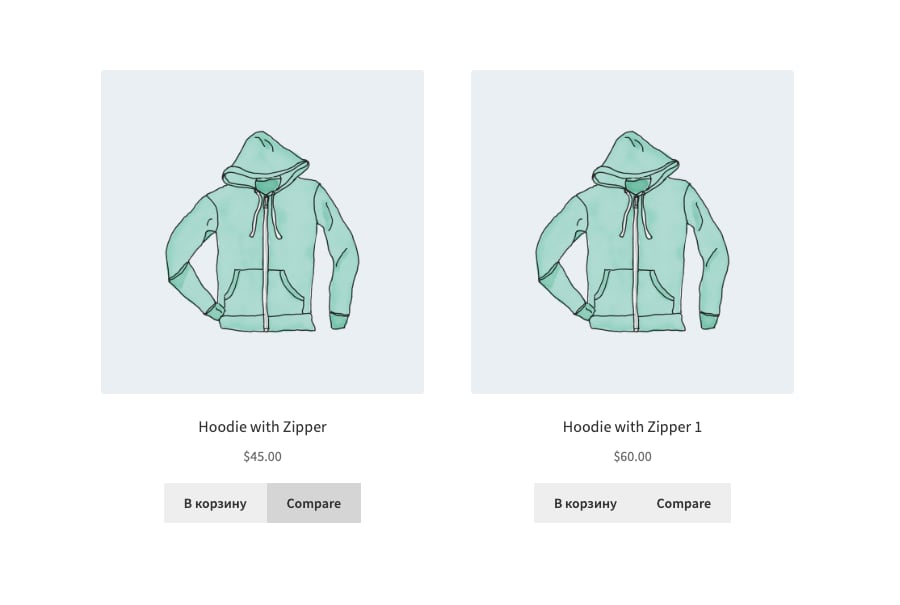 Products Compare Wordpress Woocommerce 2