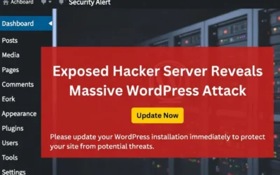 Un server expus al hackerilor dezvăluie un atac masiv asupra site-urilor WordPress
