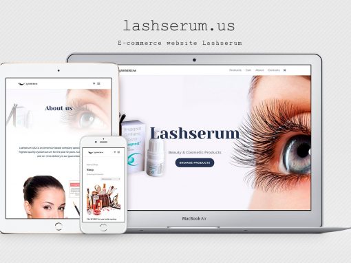 Интернет – магазин Lashserum