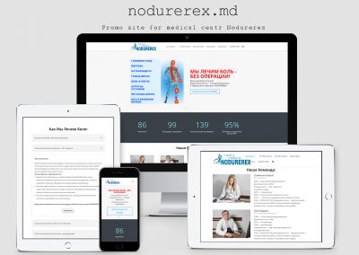 Сайт медицинского центра – Nodurerex