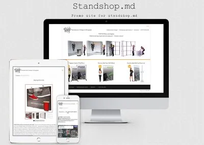 Tex-Plast company website - Stand Shop