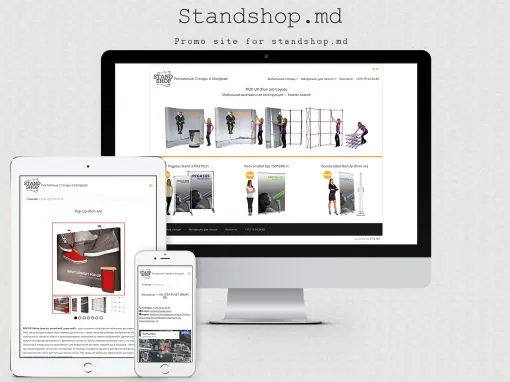 Сайт компании Tex-Plast — Stand Shop