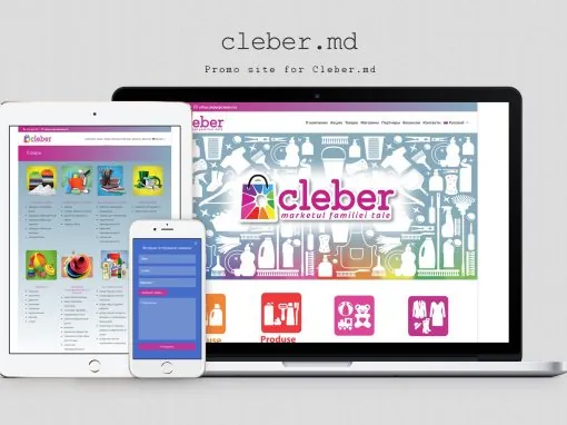 Site-ul companiei - Cleber