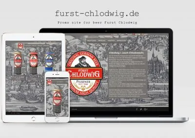 Сайт немецкого пива — Furst Chlodwig