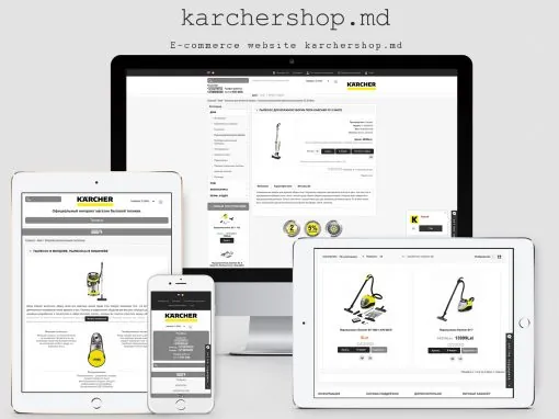 Online store - Karcher Moldova