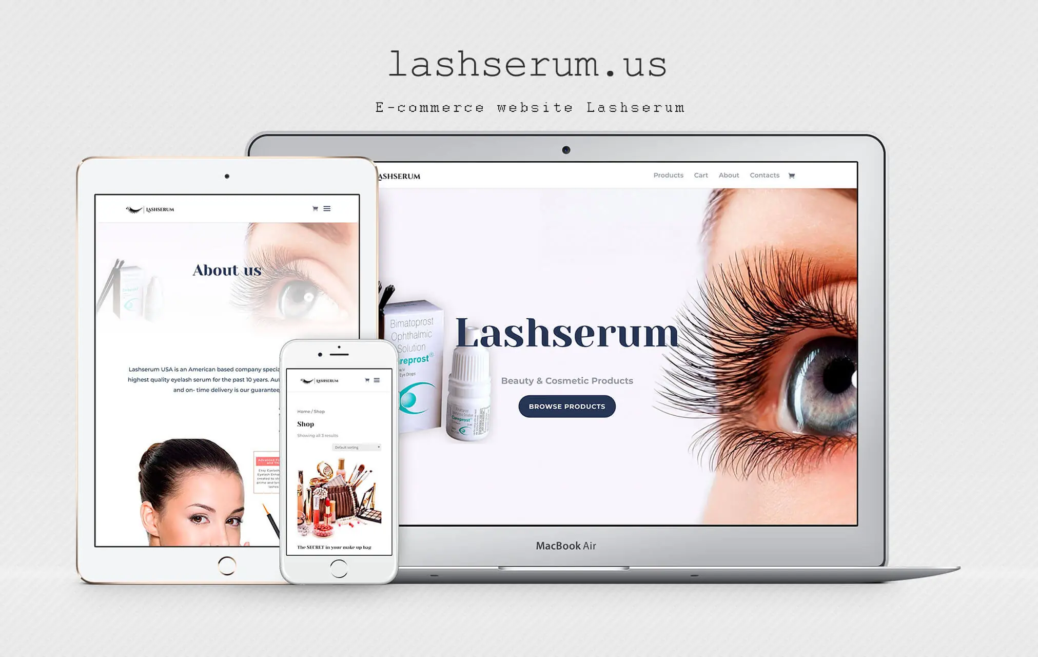 Интернет - магазин Lashserum 1