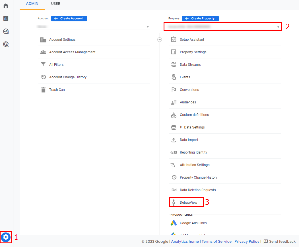 punkt-administrirovanie-1-vyberite-svoj-resurs-2-i-nazmite-debugview-3 Фильтры в Google Analytics 4: как их настроить? 29